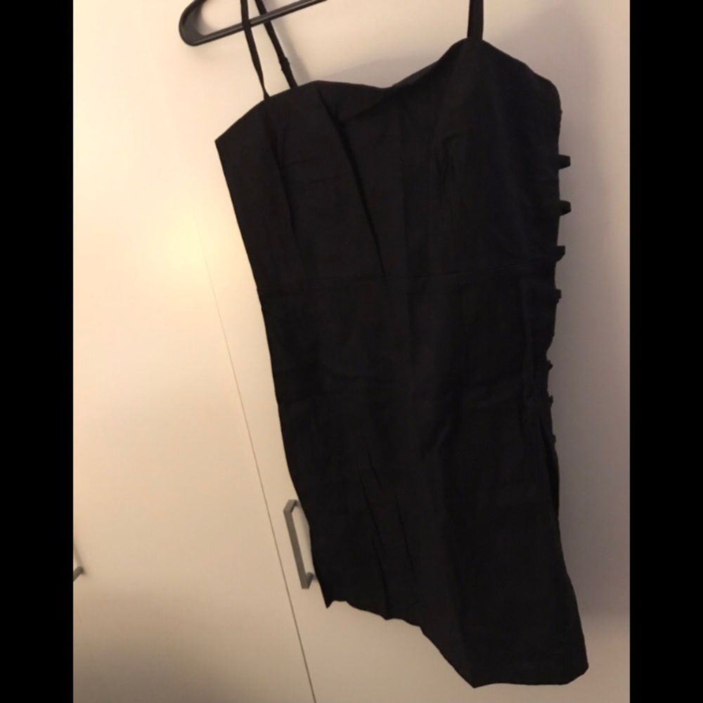 Black dress cute simple